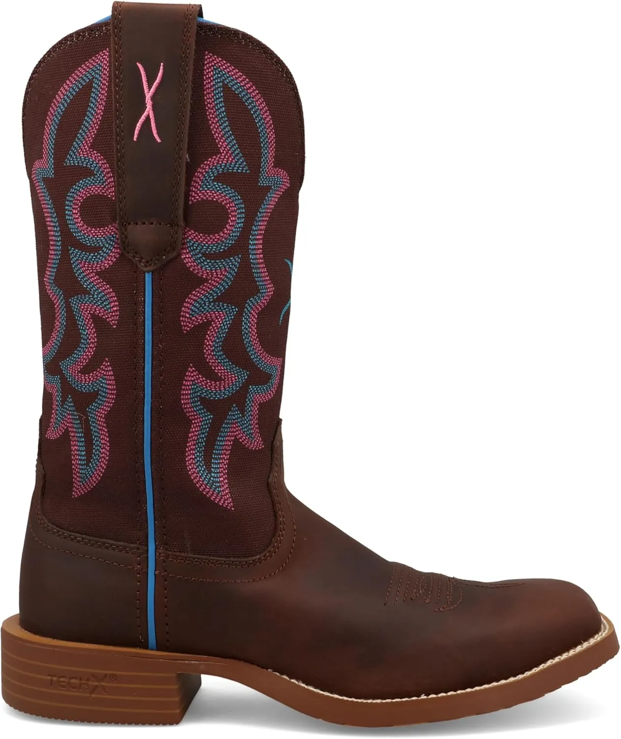 Twisted X Women's 11" Tech X Boot, Wide Square Toe with CellStretch and Tech X