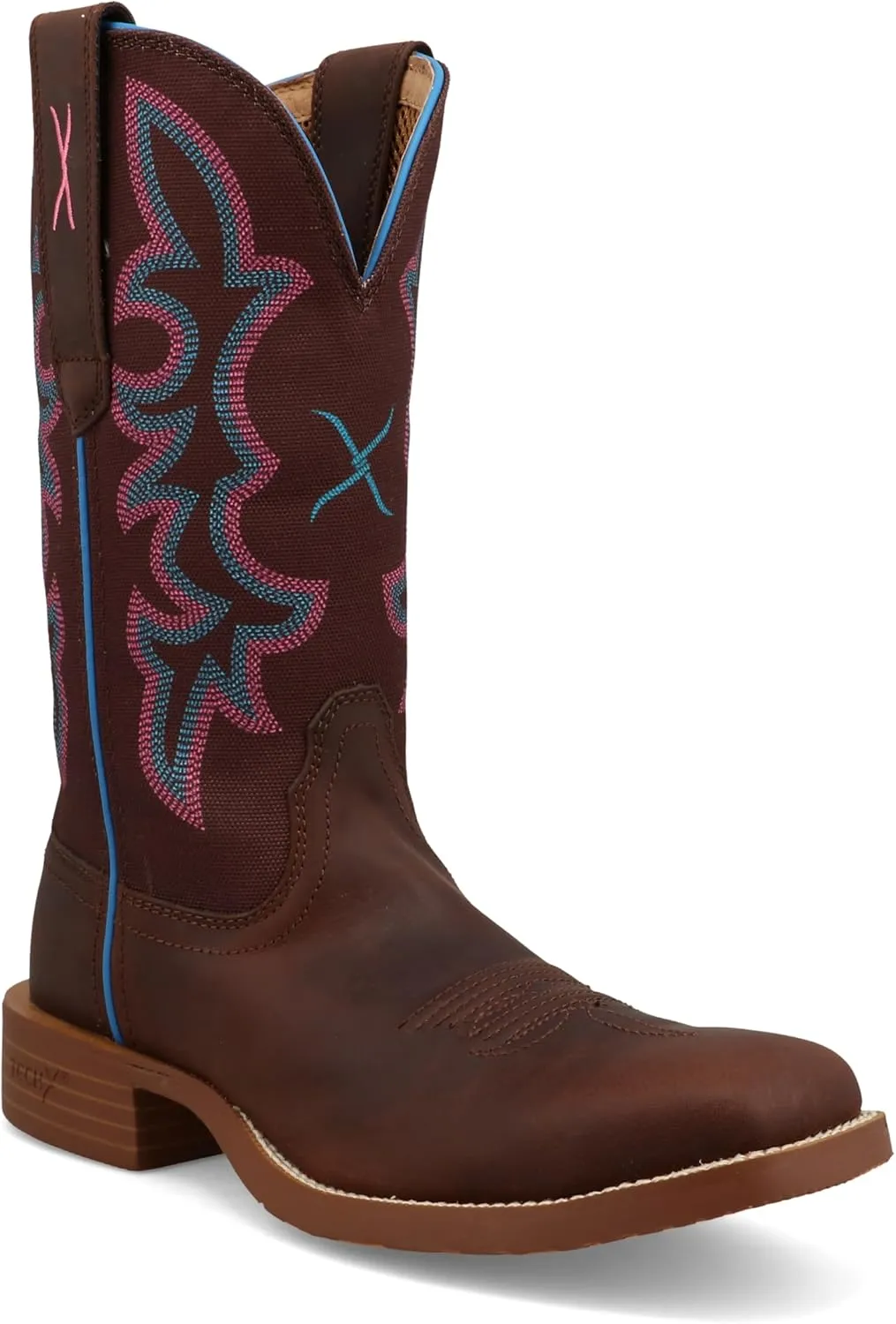 Twisted X Women's 11" Tech X Boot, Wide Square Toe with CellStretch and Tech X