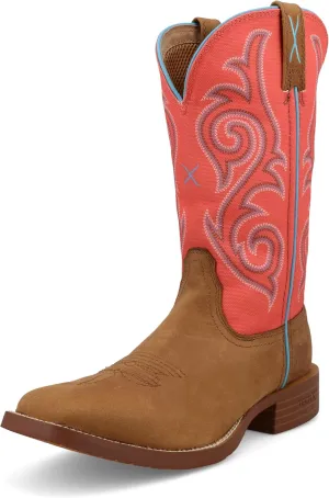 Twisted X Women's 11" Tech X Boot, Wide Square Toe with Tech X