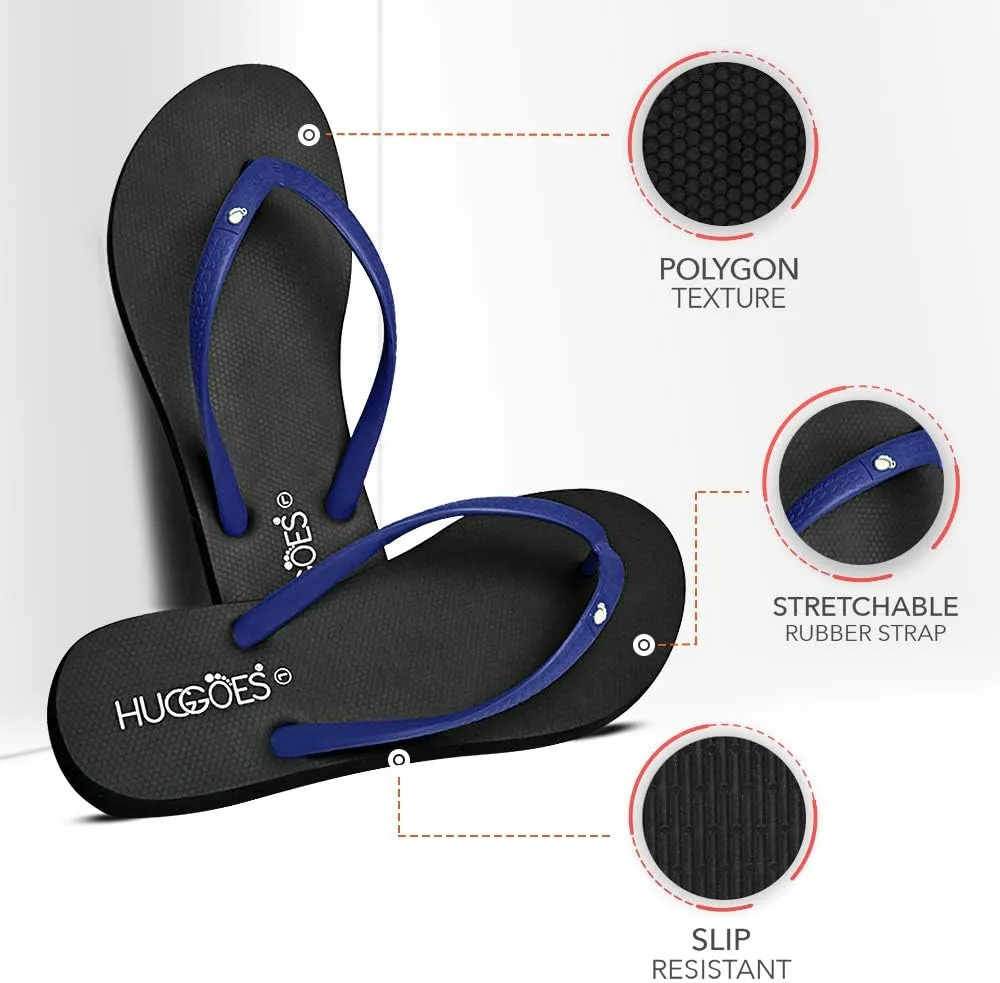 Ultra Soft Comfortable Natural Rubber Summer Beach Flip Flops For Women