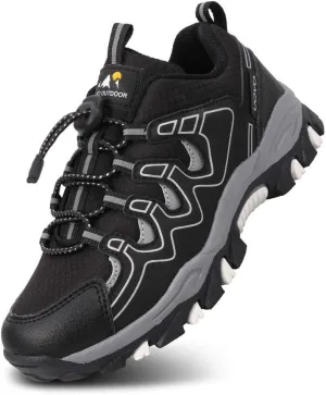 UOVO Boys Shoes Boys Sneakers Boys Tennis Running Shoes Waterproof Hiking Shoes Kids Athletic Outdoor Sneakers Slip Resistant(Little/Big Boys)