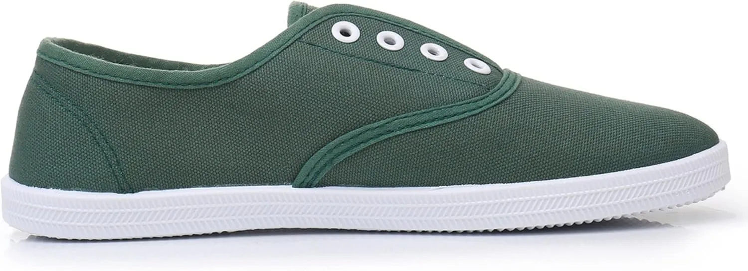 VenusCelia Women's Blaze Canvas Slip-On Sneaker