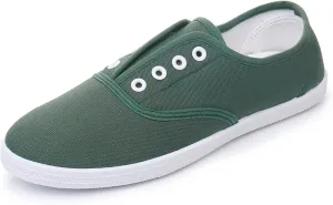 VenusCelia Women's Blaze Canvas Slip-On Sneaker