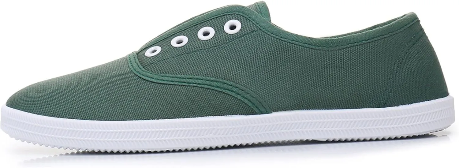 VenusCelia Women's Blaze Canvas Slip-On Sneaker