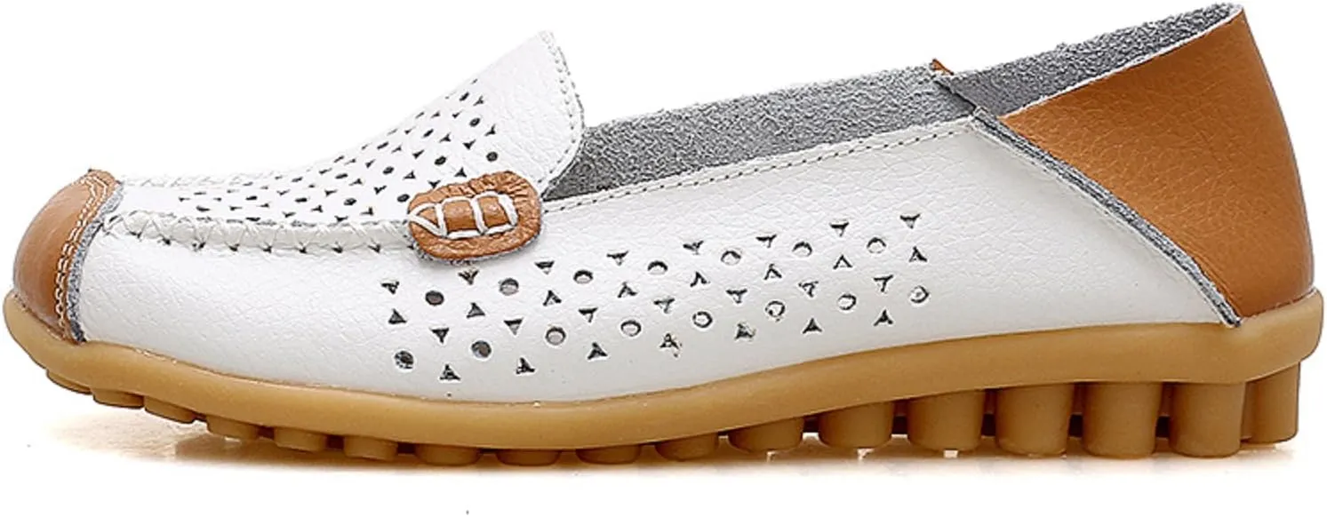 VenusCelia Women's Comfort Walking Boat Shoe
