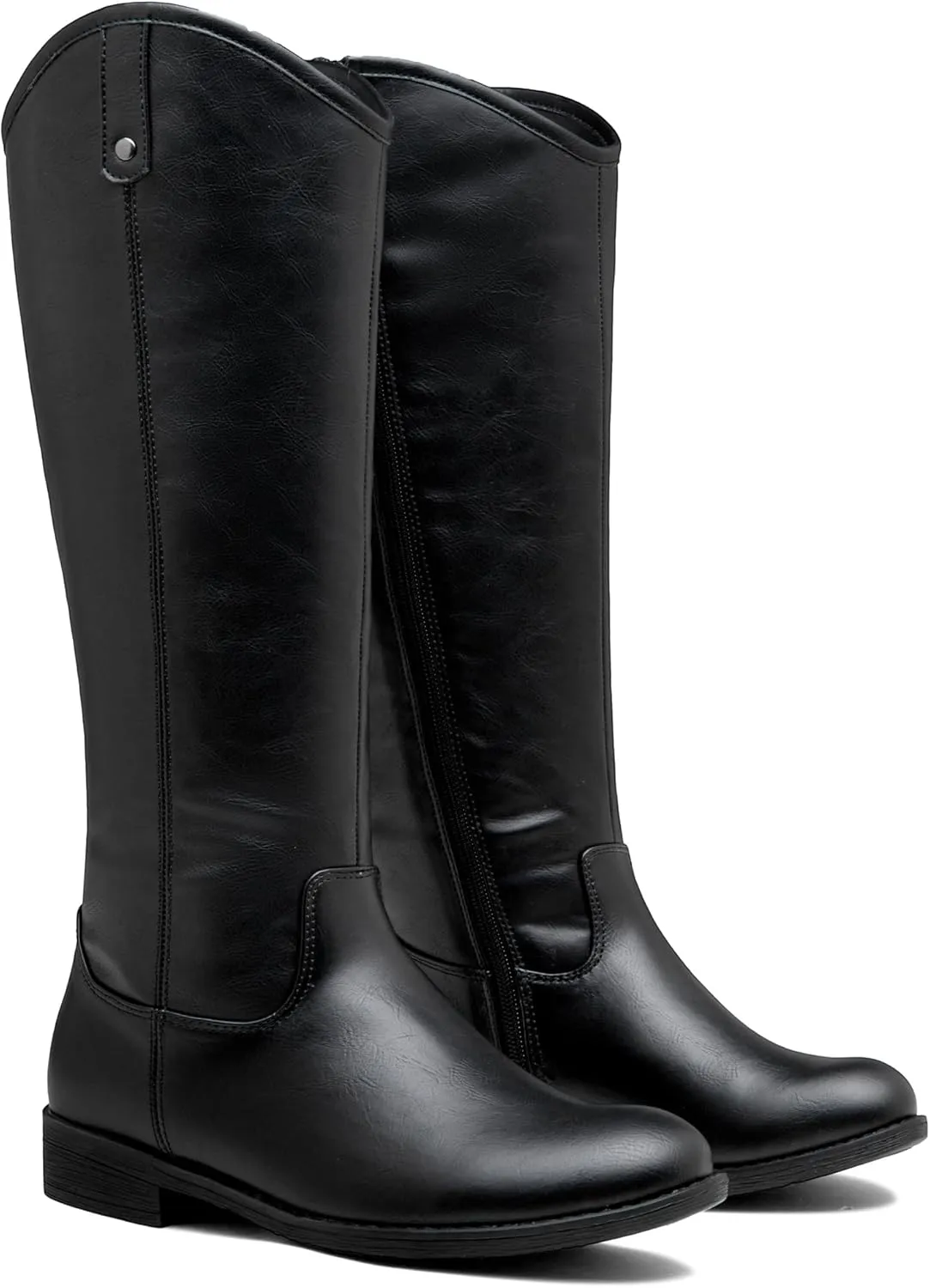 Vepose Women's Knee High Boots 956 Wide Calf Zipper Tall Fashion Boots