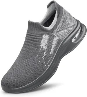 Vidbiv Slip on Shoes for Men, Casual Walking Lightweight Loafers, Breathable Men’s Shoes, Comfortable Hands Free Slip-on Shoes for Work, Traveling