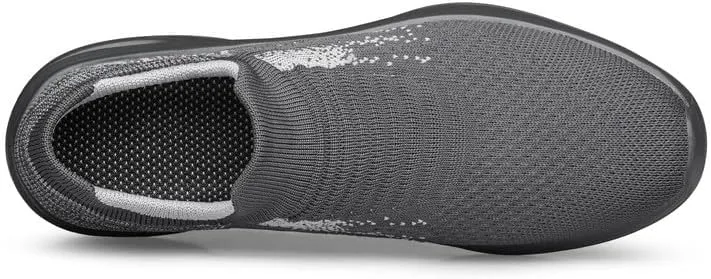 Vidbiv Slip on Shoes for Men, Casual Walking Lightweight Loafers, Breathable Men’s Shoes, Comfortable Hands Free Slip-on Shoes for Work, Traveling
