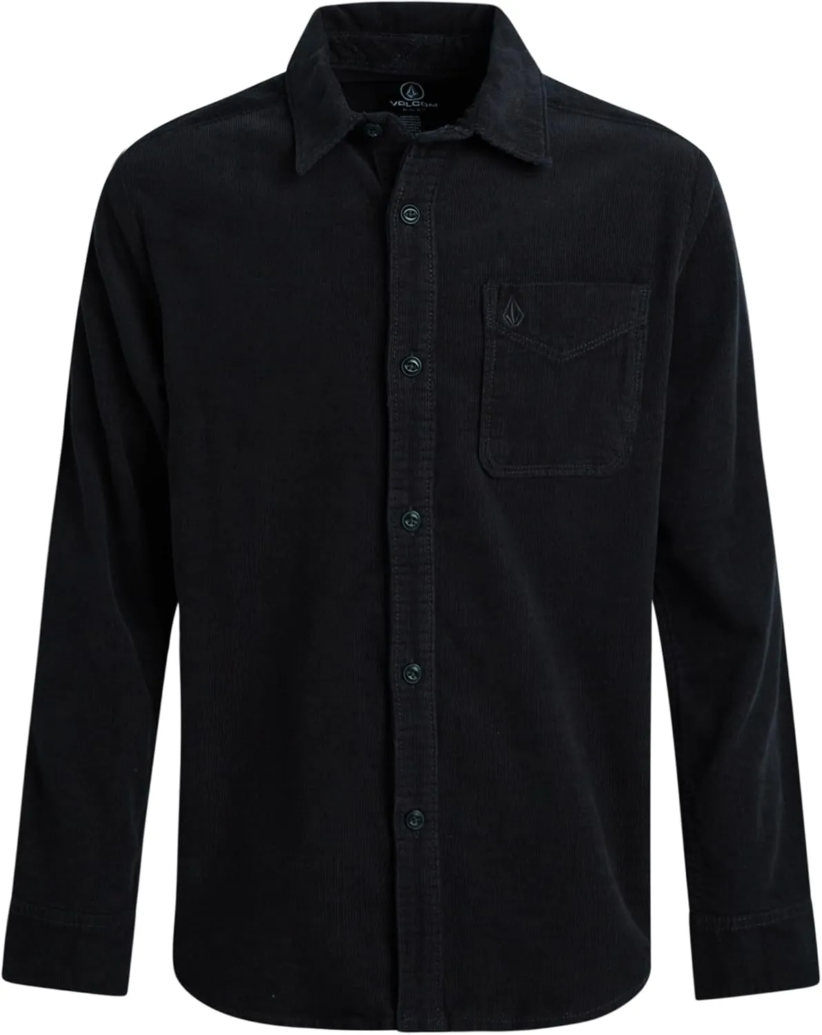 Volcom Boys Button Down Shirt - Classic Woven Long Sleeve Plaid Collared Flannel Shirt for Boys (Sizes: 4-20)