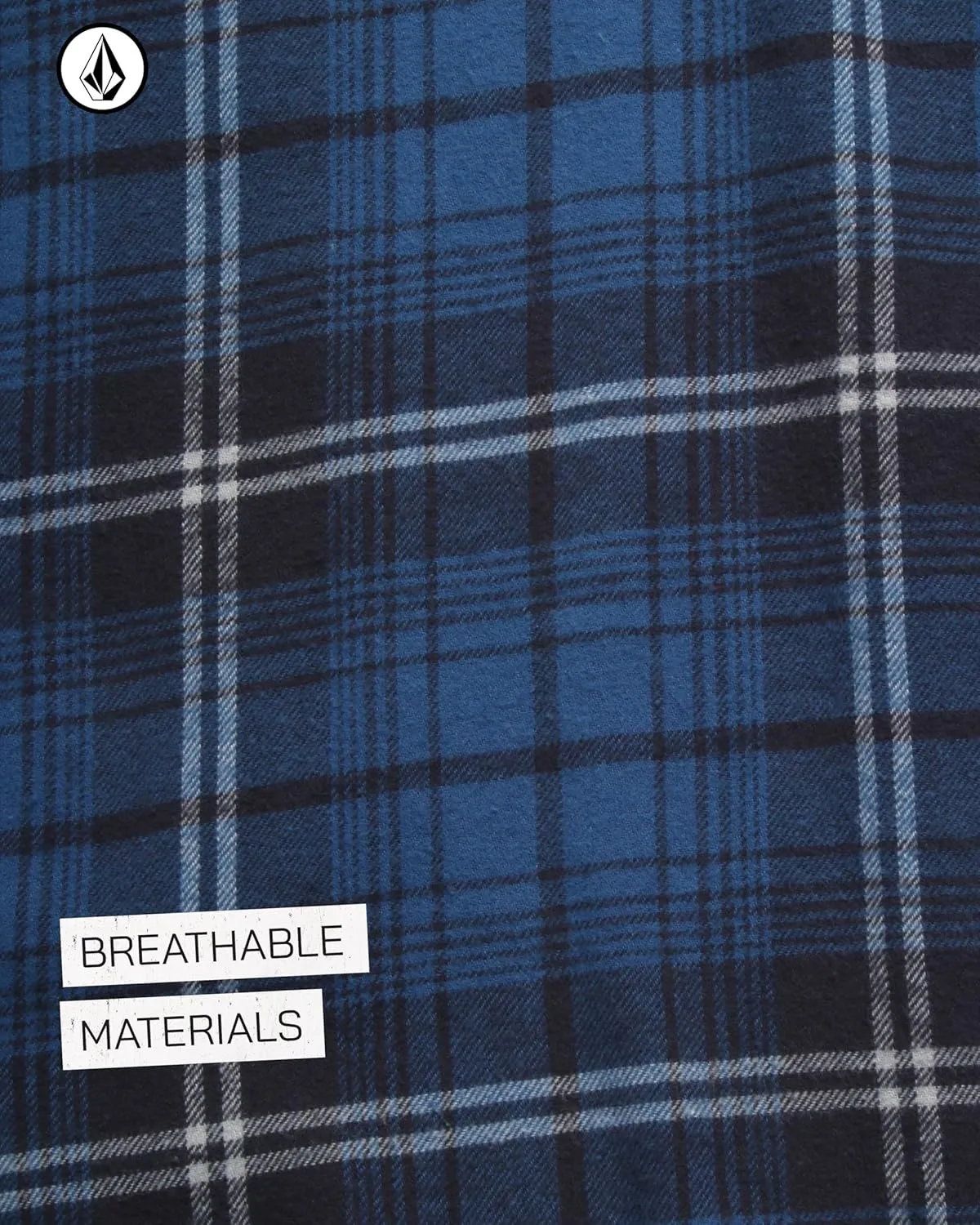 Volcom Boys Button Down Shirt - Classic Woven Long Sleeve Plaid Collared Flannel Shirt for Boys (Sizes: 4-20)