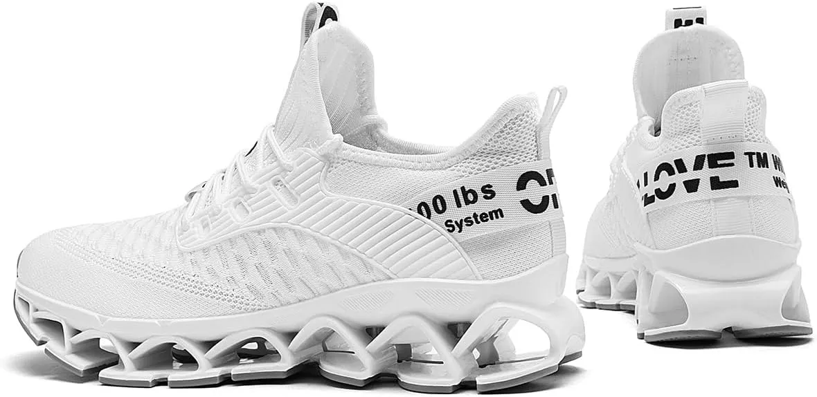 Vooncosir Women's Running Shoes Comfortable Fashion Non Slip Blade Sneakers Work Tennis Walking Sport Athletic Shoes