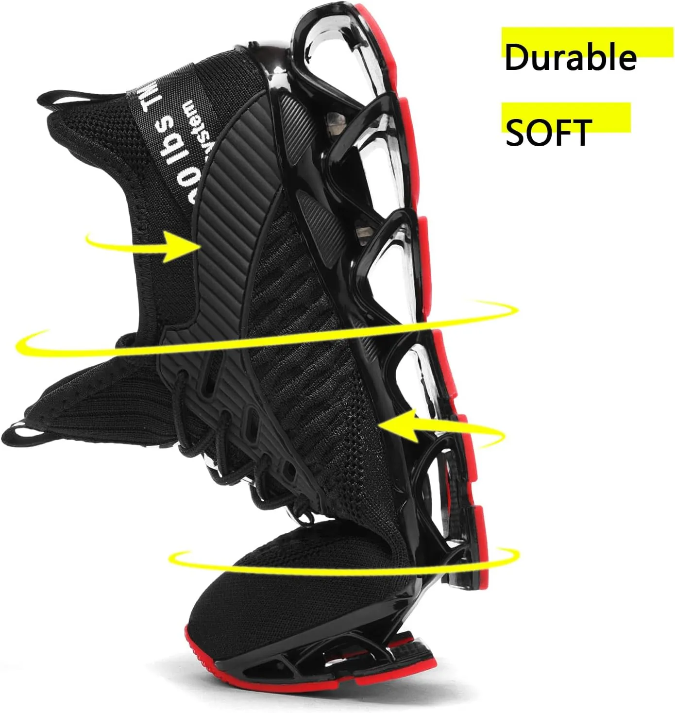 Vooncosir Women's Running Shoes Comfortable Fashion Non Slip Blade Sneakers Work Tennis Walking Sport Athletic Shoes