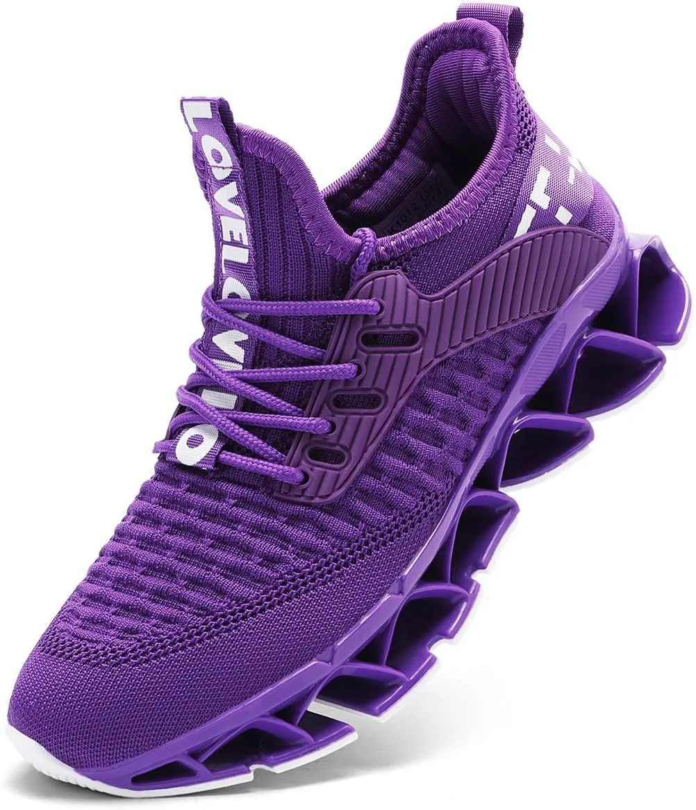 Vooncosir Women's Running Shoes Comfortable Fashion Non Slip Blade Sneakers Work Tennis Walking Sport Athletic Shoes