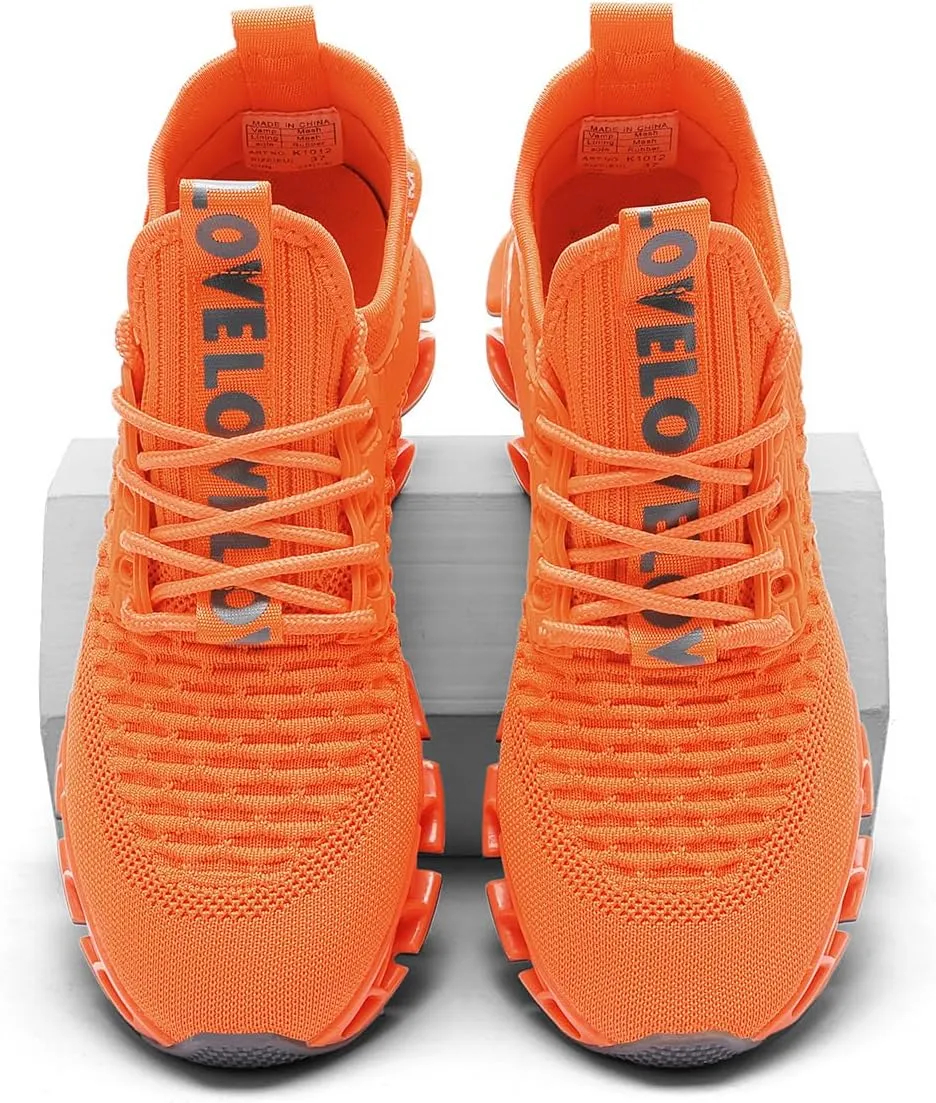 Vooncosir Women's Running Shoes Comfortable Fashion Non Slip Blade Sneakers Work Tennis Walking Sport Athletic Shoes