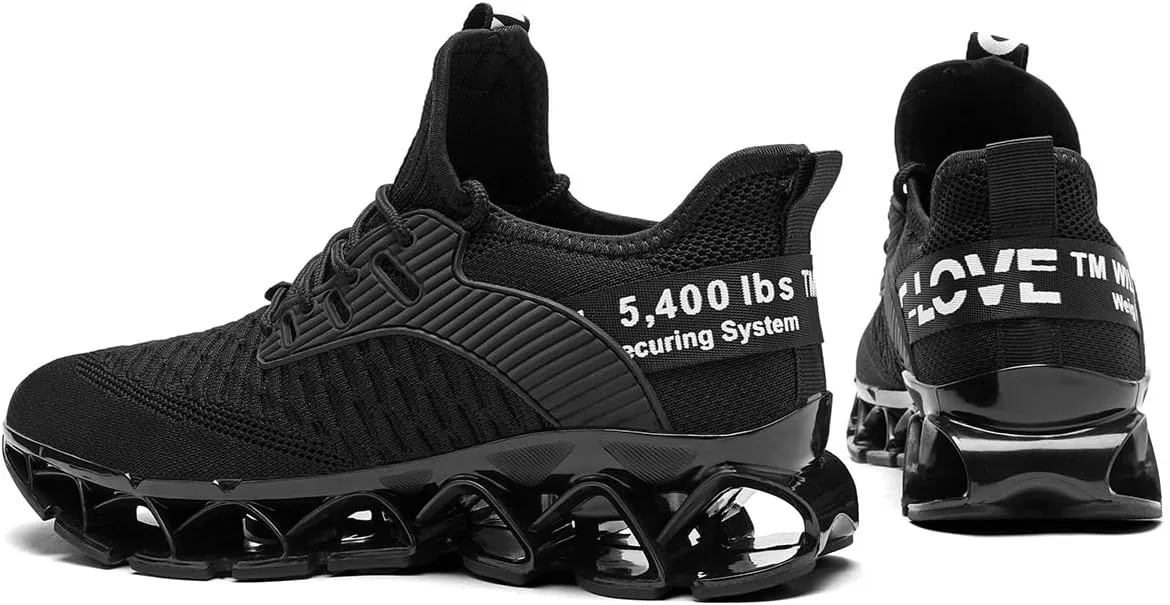 Vooncosir Women's Running Shoes Comfortable Fashion Non Slip Blade Sneakers Work Tennis Walking Sport Athletic Shoes