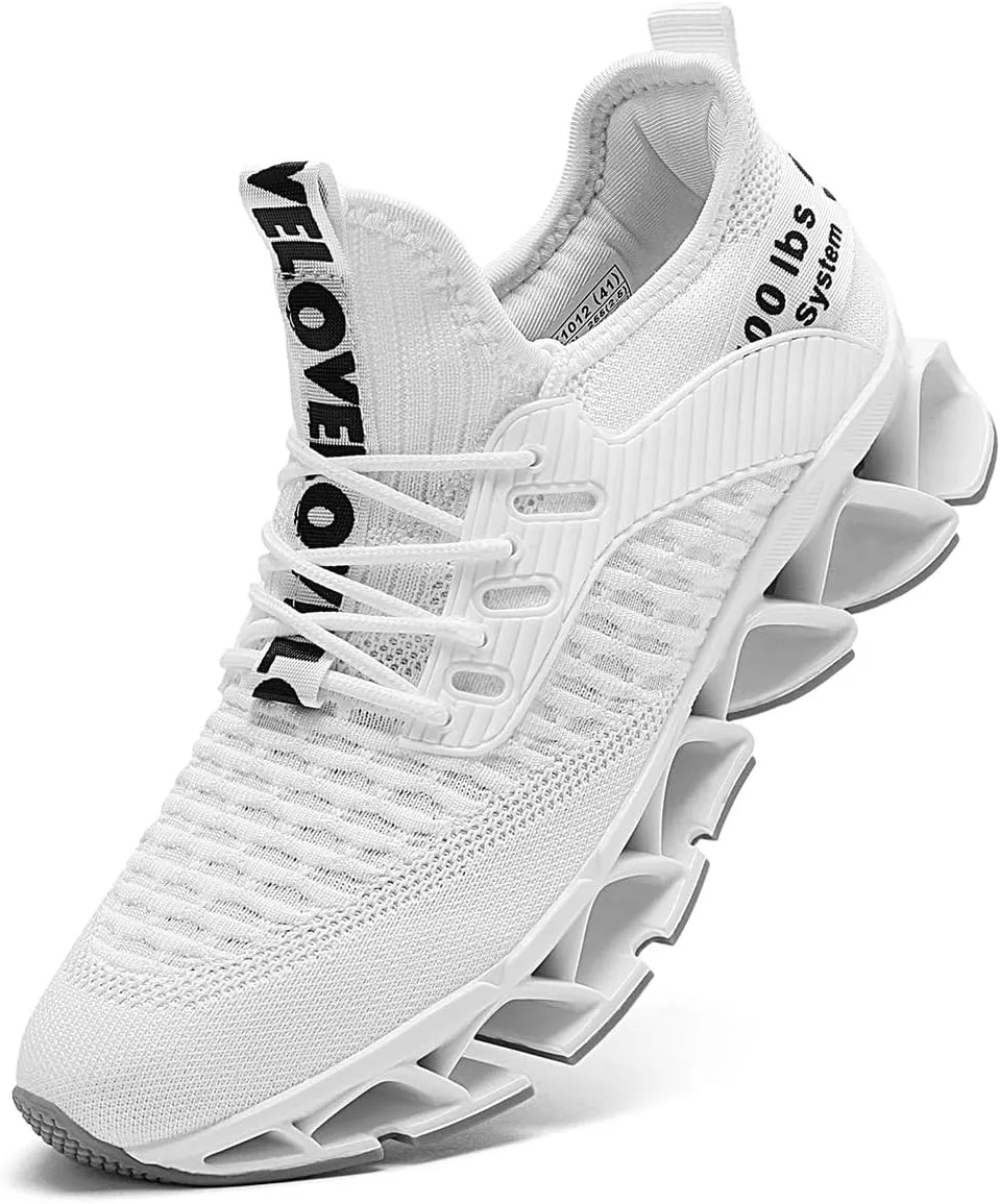 Vooncosir Women's Running Shoes Comfortable Fashion Non Slip Blade Sneakers Work Tennis Walking Sport Athletic Shoes