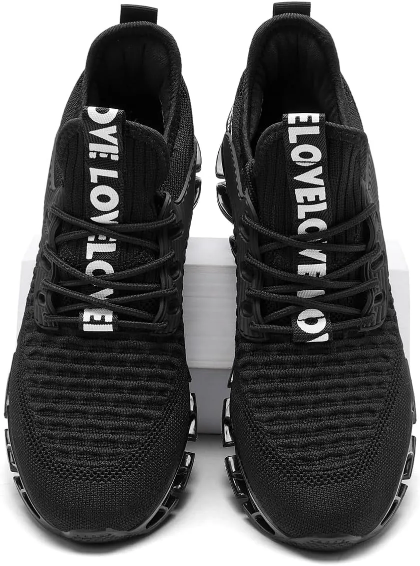 Vooncosir Women's Running Shoes Comfortable Fashion Non Slip Blade Sneakers Work Tennis Walking Sport Athletic Shoes