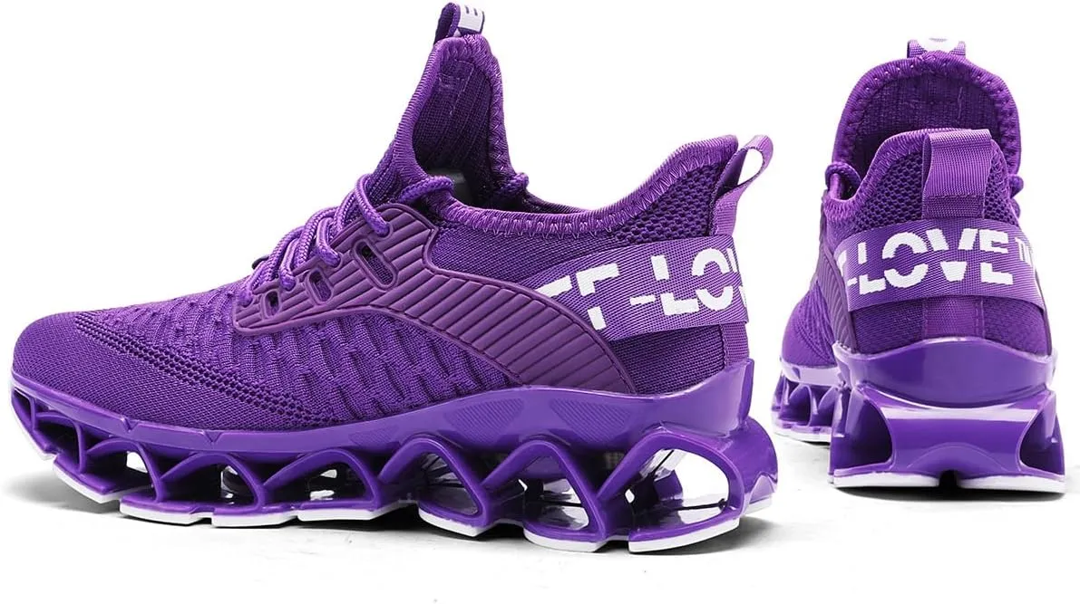 Vooncosir Women's Running Shoes Comfortable Fashion Non Slip Blade Sneakers Work Tennis Walking Sport Athletic Shoes