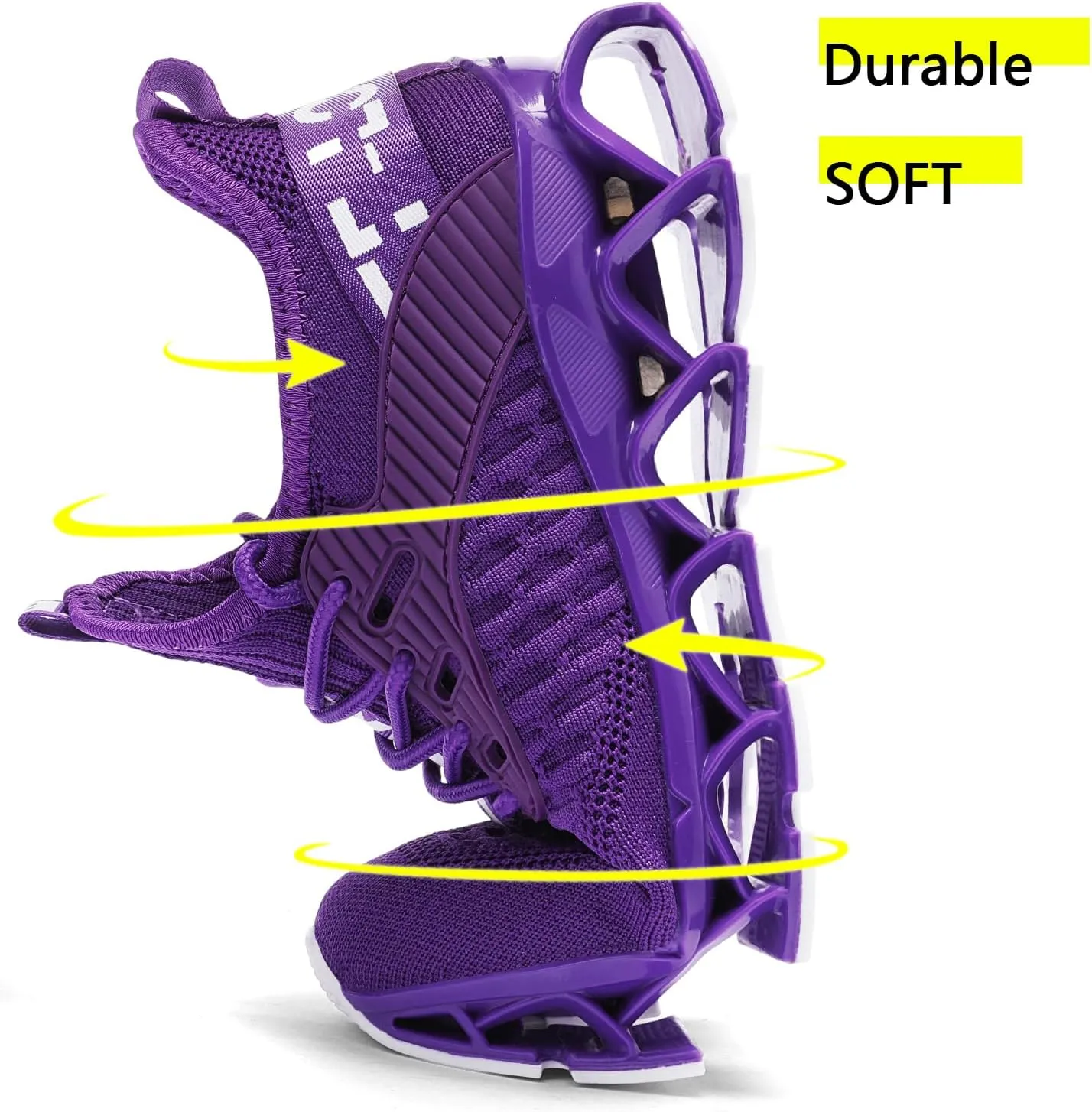 Vooncosir Women's Running Shoes Comfortable Fashion Non Slip Blade Sneakers Work Tennis Walking Sport Athletic Shoes