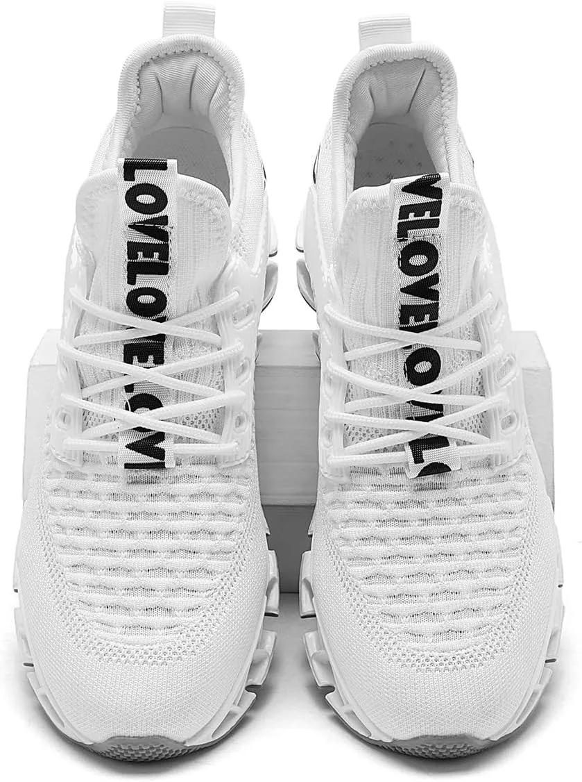Vooncosir Women's Running Shoes Comfortable Fashion Non Slip Blade Sneakers Work Tennis Walking Sport Athletic Shoes