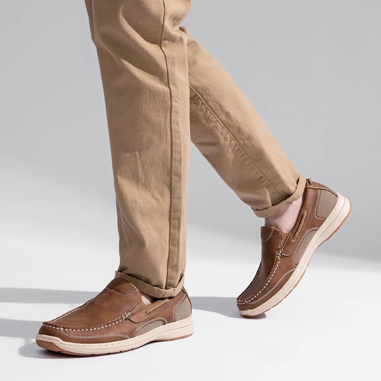 Vostey Men's Loafers & Slip-ons Casual Lightweight Boat Shoes Men
