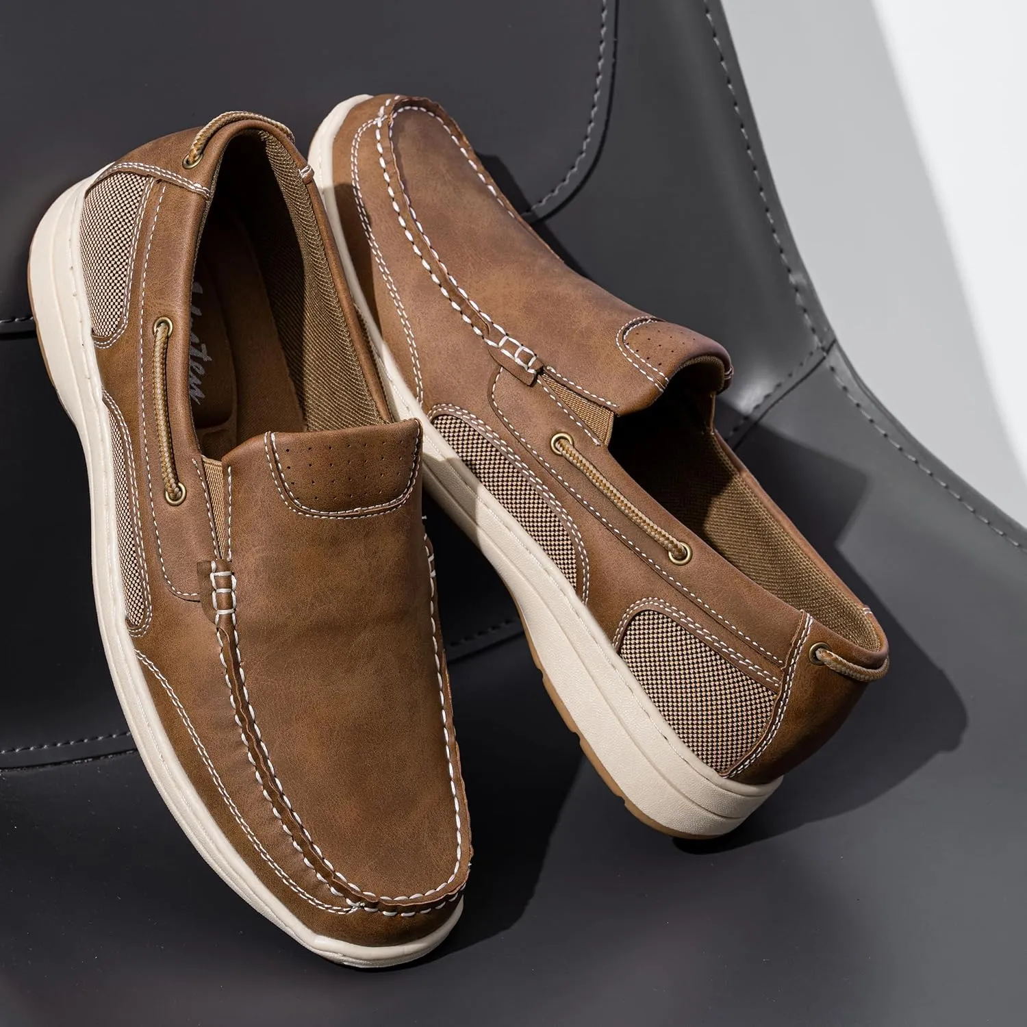 Vostey Men's Loafers & Slip-ons Casual Lightweight Boat Shoes Men
