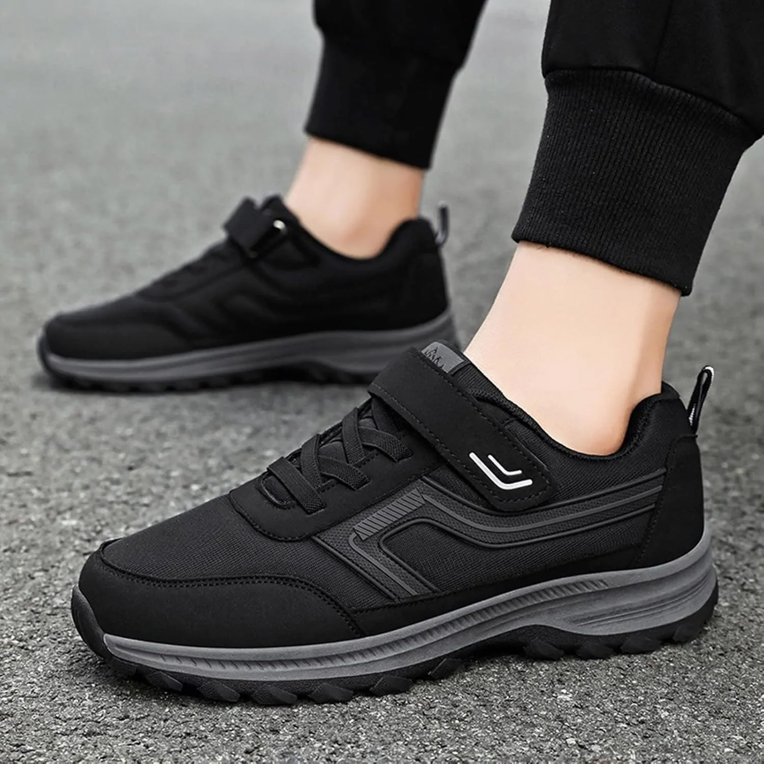 Walking Shoes for Men Sneakers for Men Slip on Lightweight Breathable Fashion Sneakers Wide Running Shoes for Men