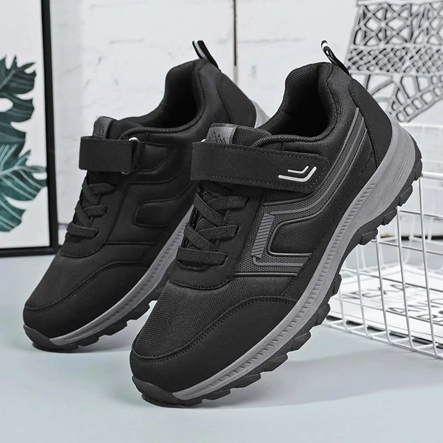 Walking Shoes for Men Sneakers for Men Slip on Lightweight Breathable Fashion Sneakers Wide Running Shoes for Men