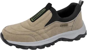 Walking Sneakers Men's Hiking Shoes Non-Slip Trekking Trail Shoes Lightweight Breathable Outdoor Shoes Extra Wide