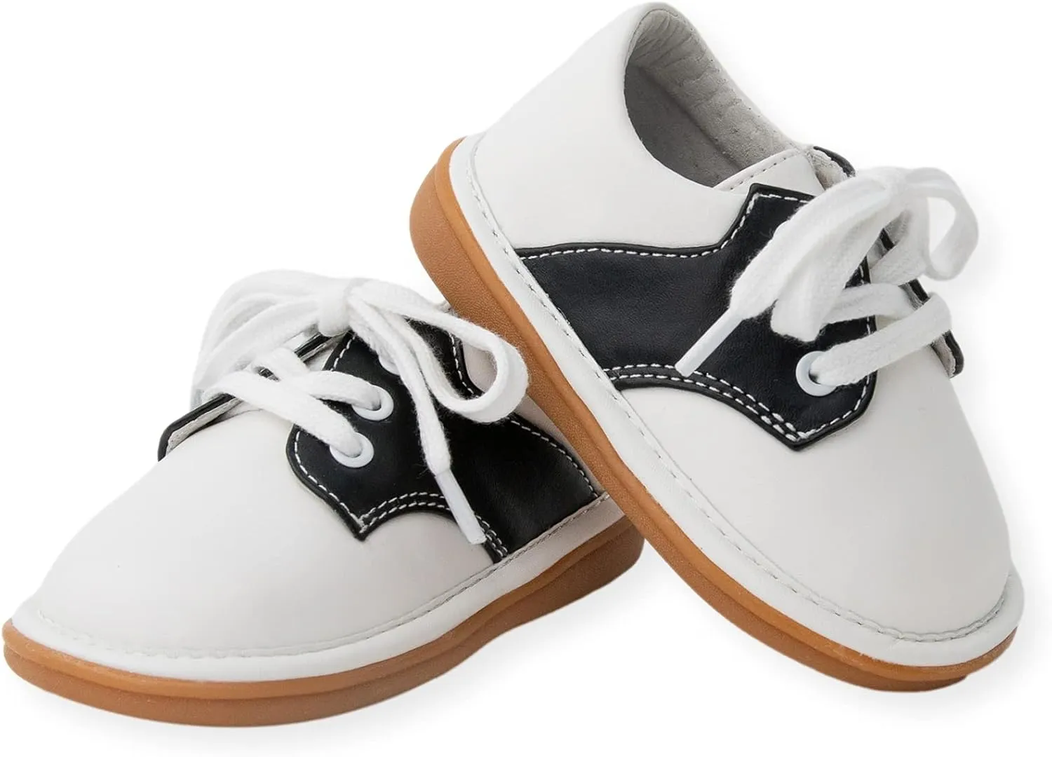 Wee Squeak Toddler Squeaky Shoes with Removable Squeaker in Fun Styles & Colors for Boys and Girls