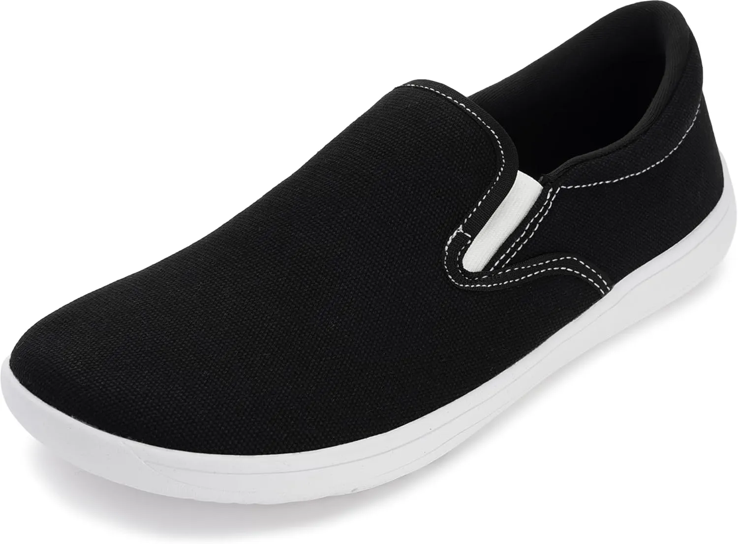 WHITIN Men's Wide Slip on Barefoot Shoes | Minimalist Sneakers | Zero Drop