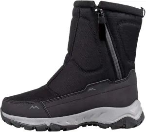 Winter Shoes Men Snow Boots Waterproof Winter Boots Zipper Wide Toe Box Barefoot Boot Plush Lined Ankle Boots