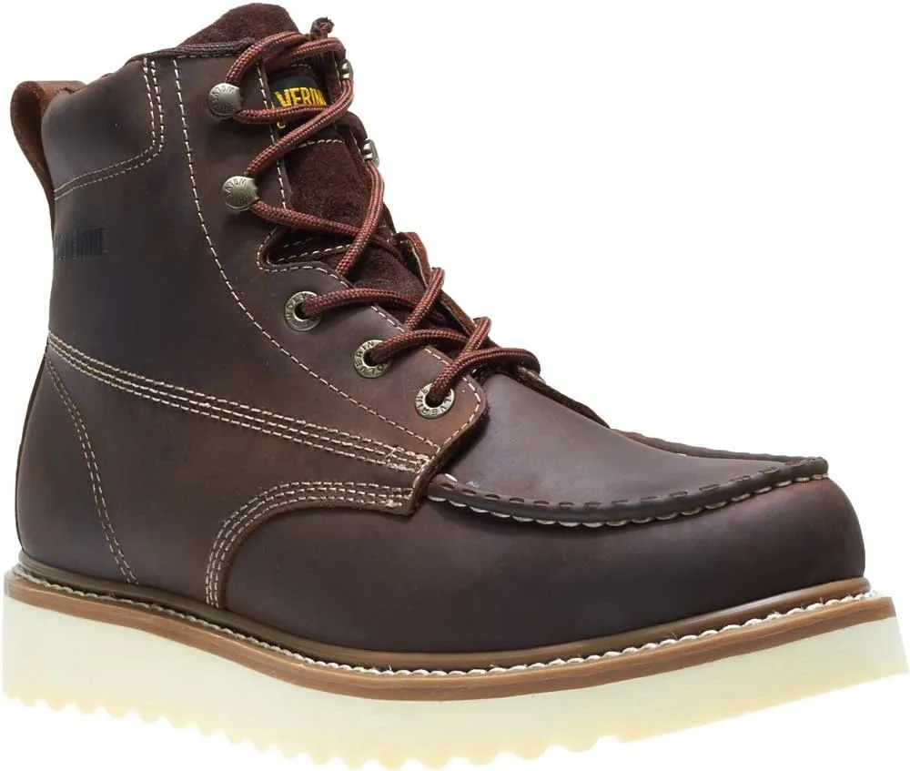 Wolverine Men's Loader 6 " Soft Toe Wedge Work Boot