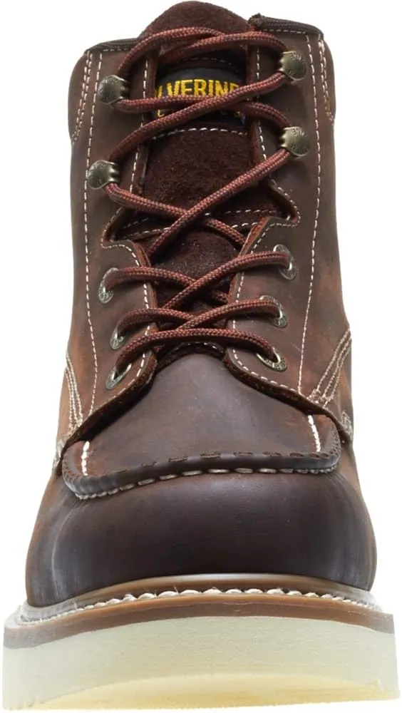 Wolverine Men's Loader 6 " Soft Toe Wedge Work Boot