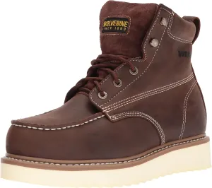 Wolverine Men's Loader 6 " Soft Toe Wedge Work Boot