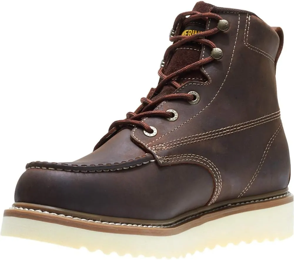 Wolverine Men's Loader 6 " Soft Toe Wedge Work Boot