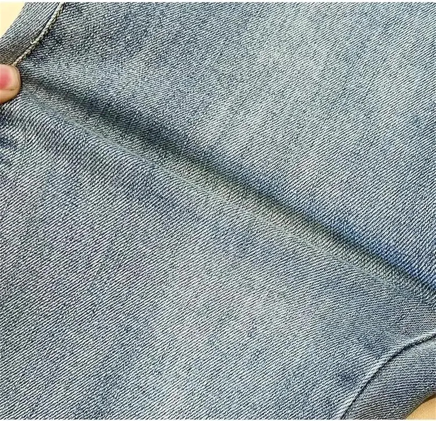 Women Chic Rhinestone Denim Skirts High Waist A-Line Slit Fashion Diamond Midi Wrap Hip Skirt