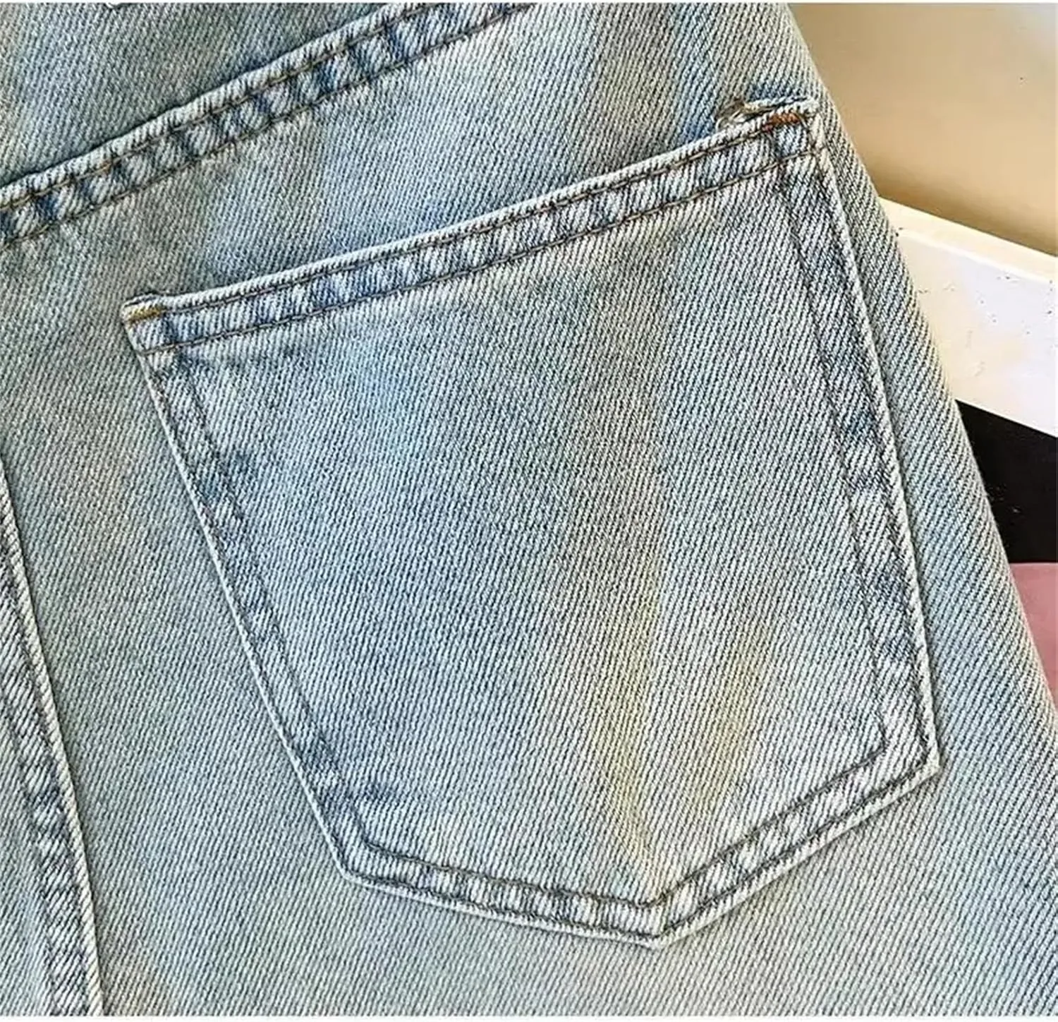 Women Chic Rhinestone Denim Skirts High Waist A-Line Slit Fashion Diamond Midi Wrap Hip Skirt
