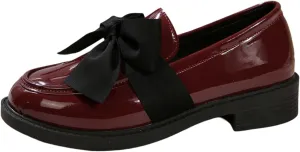 Women Loafers Shoes Slip-On Dress Shoes Business Casual Shoes Cute Work Shoes Comfortable Penny Loafer Office Shoes