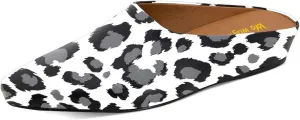 Women Mules Low Wedges Heels Slipper Squared Toe Slip On Shoes Indoor Party Daily Size 4-16 US