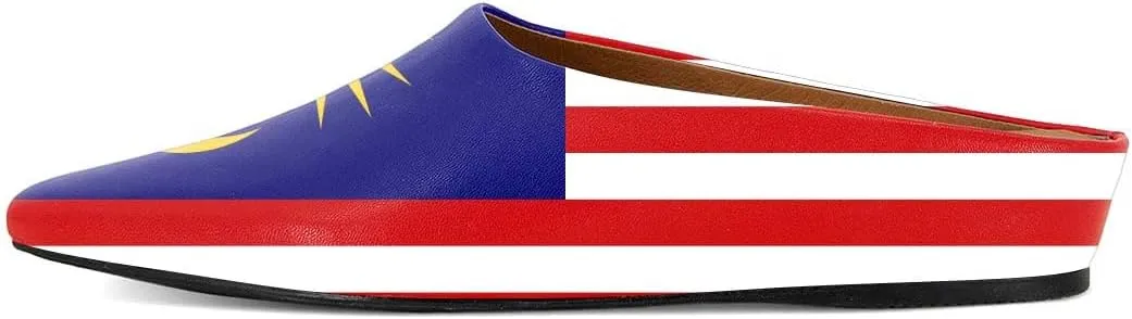 Women Mules Low Wedges Heels Slipper Squared Toe Slip On Shoes Indoor Party Daily Size 4-16 US