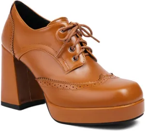 Women's Chunky Heel Wedges Comfortable Square Toe Retro Shoes for Casual Vacation Outfits