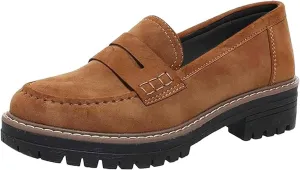 Women's Chunky Loafers Slip On Loafers Business Casual Shoes Dressy Platform Loafers Fashion Outfit Loafer Shoes
