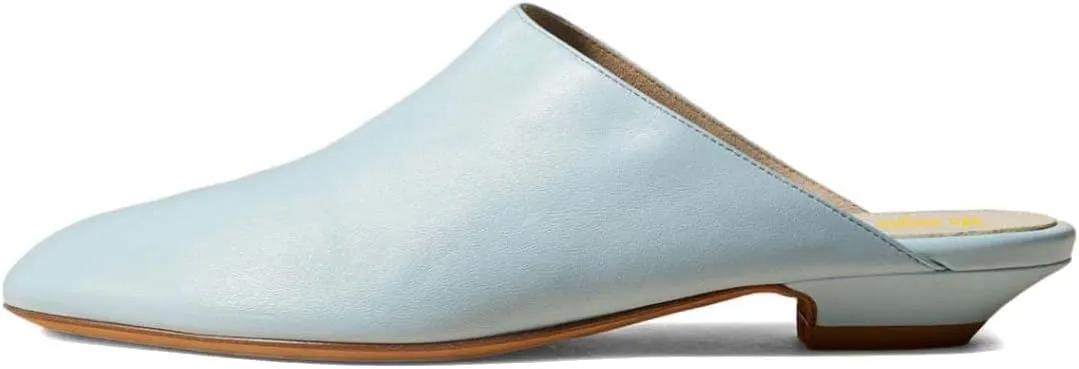 Women’s Classic Mules Chunky Low Heel Slippers Slip On Flats Round Toe Shoes Indoor Outdoor Daily Size 4-16 US