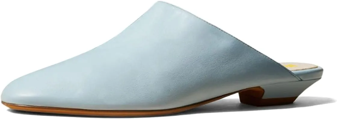 Women’s Classic Mules Chunky Low Heel Slippers Slip On Flats Round Toe Shoes Indoor Outdoor Daily Size 4-16 US