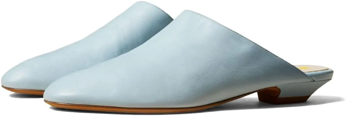 Women’s Classic Mules Chunky Low Heel Slippers Slip On Flats Round Toe Shoes Indoor Outdoor Daily Size 4-16 US
