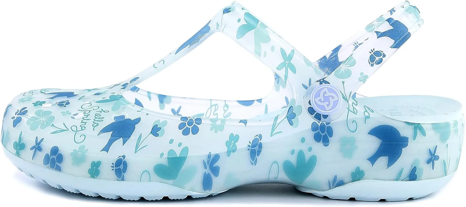 Women's Garden Clogs, Non Slip Platform Mules and Clogs Jelly Hole Shoes