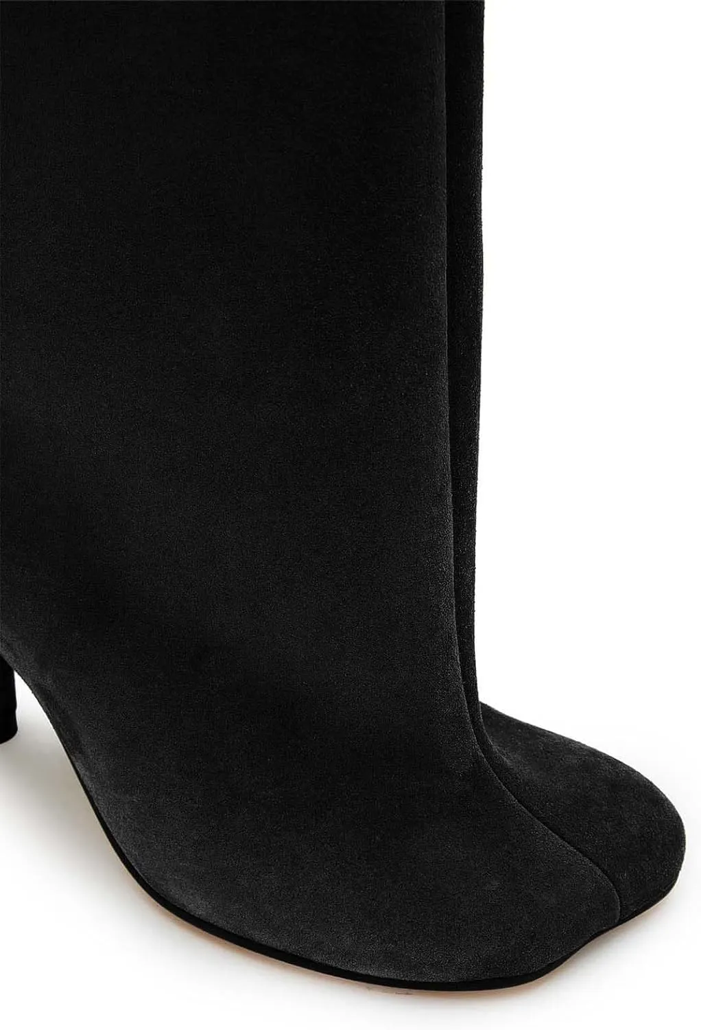 Women's Knee High Boots Nude Suede Wide Calf Stiletto Long Boots Pull On High Heel Riding Boots Fahion Dress Fall Tall Boots
