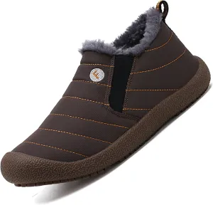 Womens Mens Fuzzy Slippers Lightweight Closed Back House Shoes Slip on for Indoor Outdoor Slip on Fashion Boat Shoes Casual Flat Lightweight Sneakers with Rubber Soles