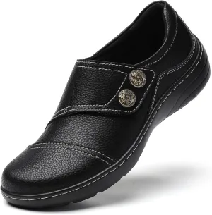 Women's Penny Loafers & Slip-ons Shoes Ladies Business Dressy Casual Flats Leather Driving Moccasins Comfortable Work Walking Shoes